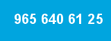 965 640 61 25